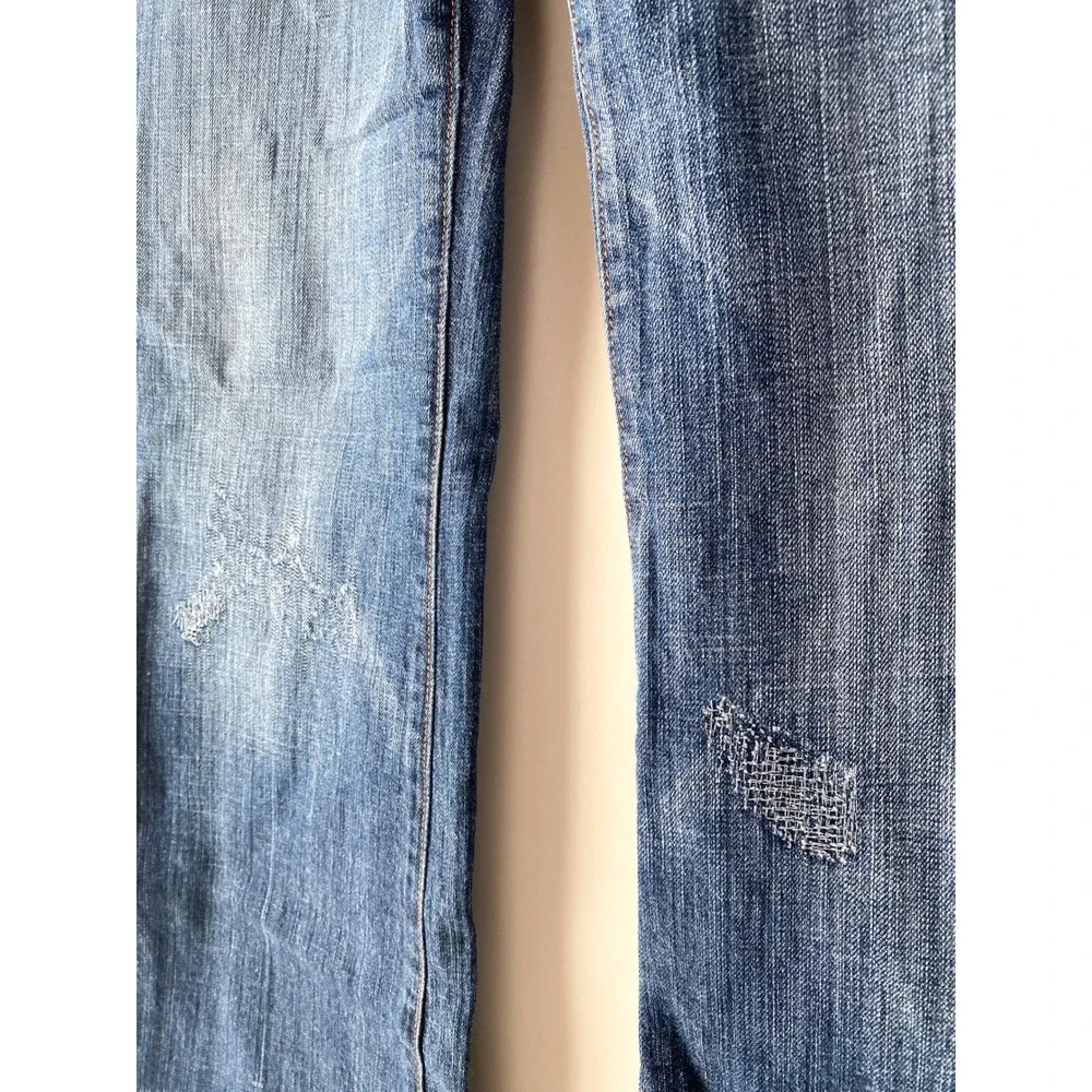 Citizens‎ of Humanity Women Danaway Jeans 31 Blue Low Rise Full Leg Flare Y2K